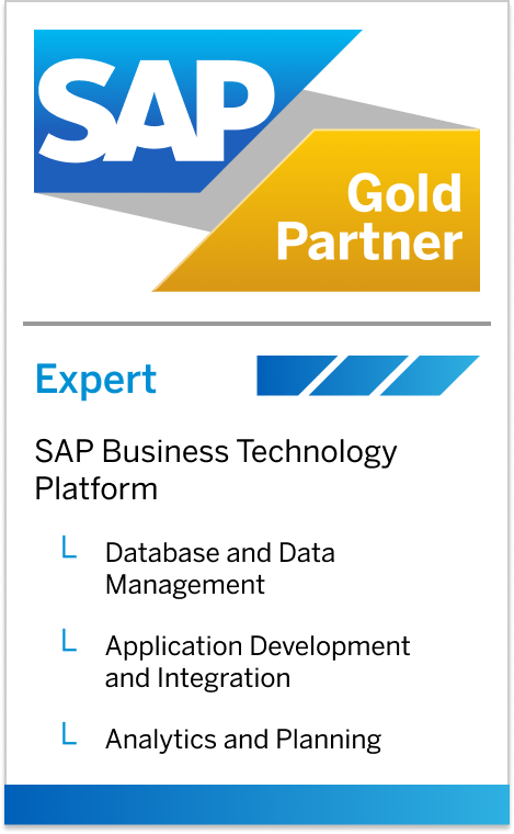 Badge SAP Business Technology Platform