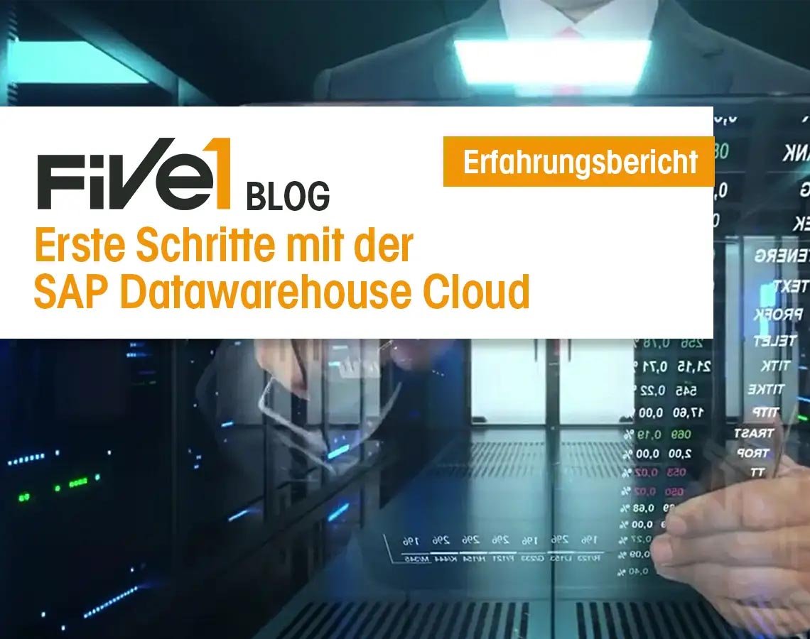 Featurebild Erste Schritte mit der SAP DwC