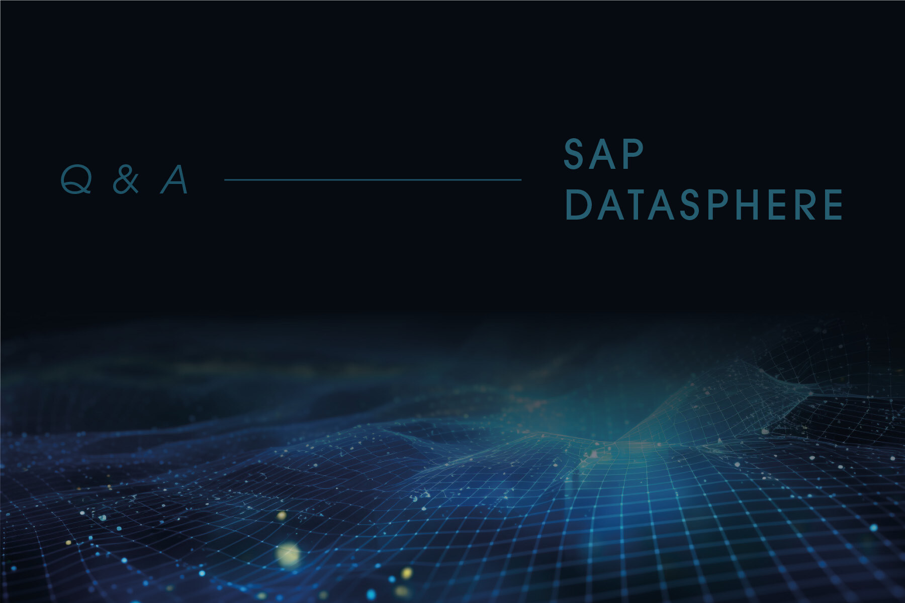 Five1 Experteninterview - Q&A zur SAP Datasphere