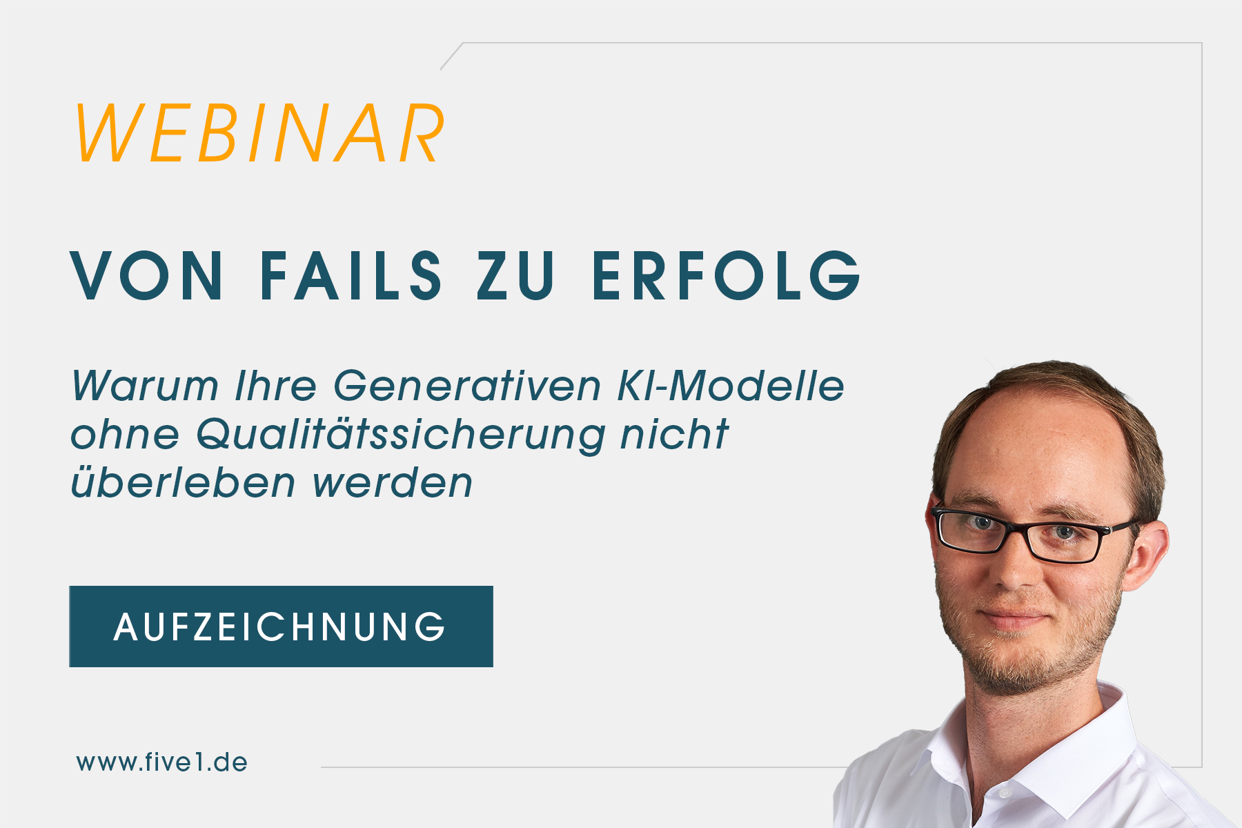 Webinar - Qualitätssicherung KI