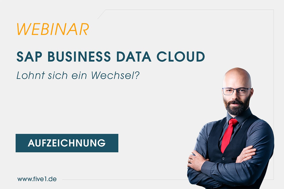 Five1 Webinar: Business Data Cloud (BDC)