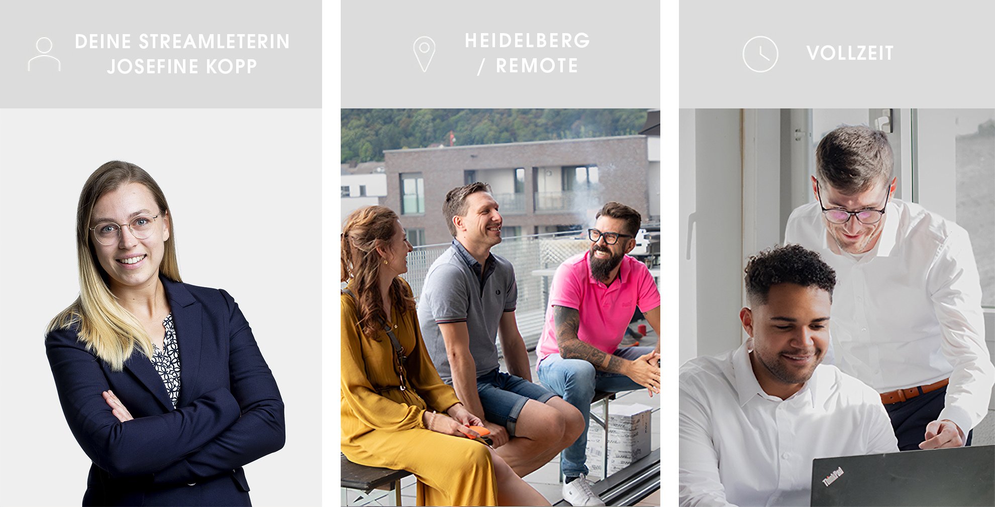 Karriere Stelleanzeige Planning